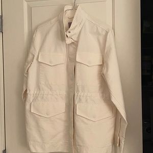 Everlane Jacket with drawstring waist. Size L